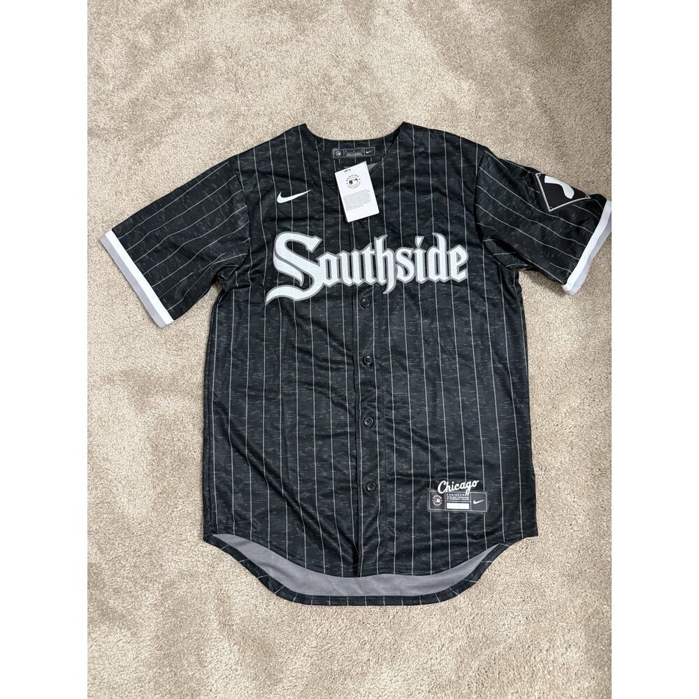 Nike Chicago White Sox Southside Jersey Men's Size M #10 Moncada